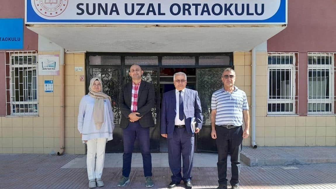 Burdur İl Milli Eğitim Müdürlüğü Şube  Müdürlerimiz Sayın Sami ZORBAŞ ve Sayın  Veli TOKER okulumuzu ziyaret ettiler. 